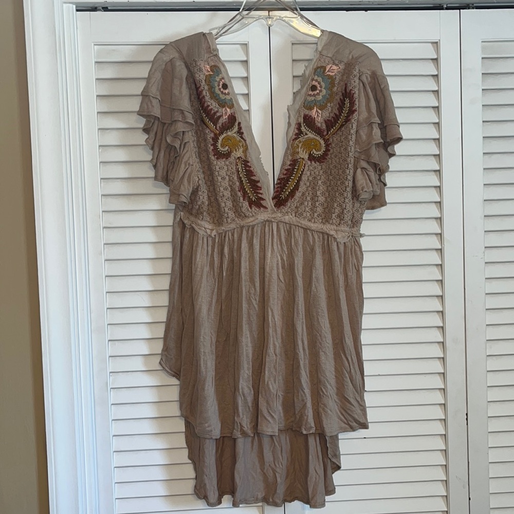 Free people size Large top